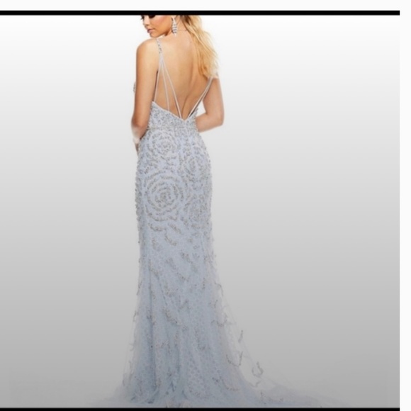 NWT GB LIGHT BLUE PROM DRESS/ FORMAL GOWN SZ 13 - Picture 1 of 6
